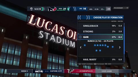 EXECUTIONER747's Live PS4 Broadcast GBL S3W6 vs. Texans