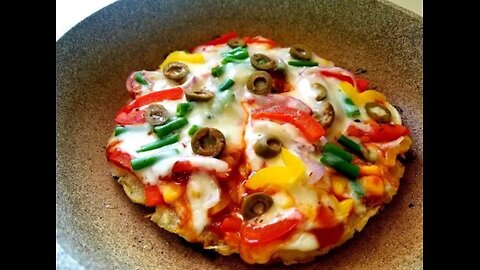 GLUTEN FREE, NO WAIT NO BAKE VEG PIZZA