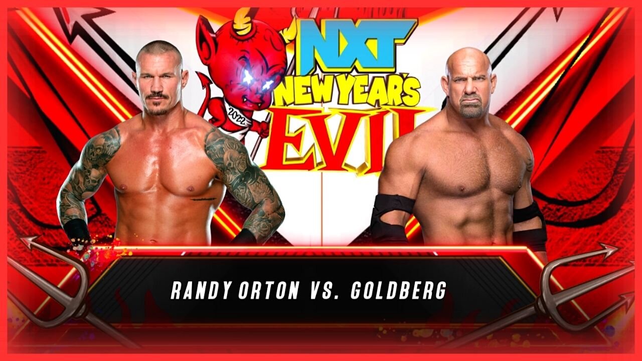 WWE 2K23 Randy Orton vs Goldberg full match | WWE 2K23 | Real Haider Gaming