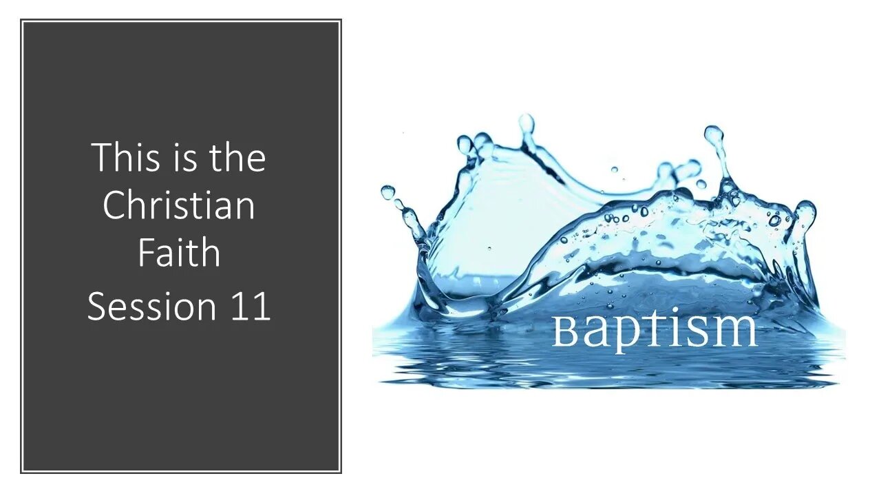 11 Baptism