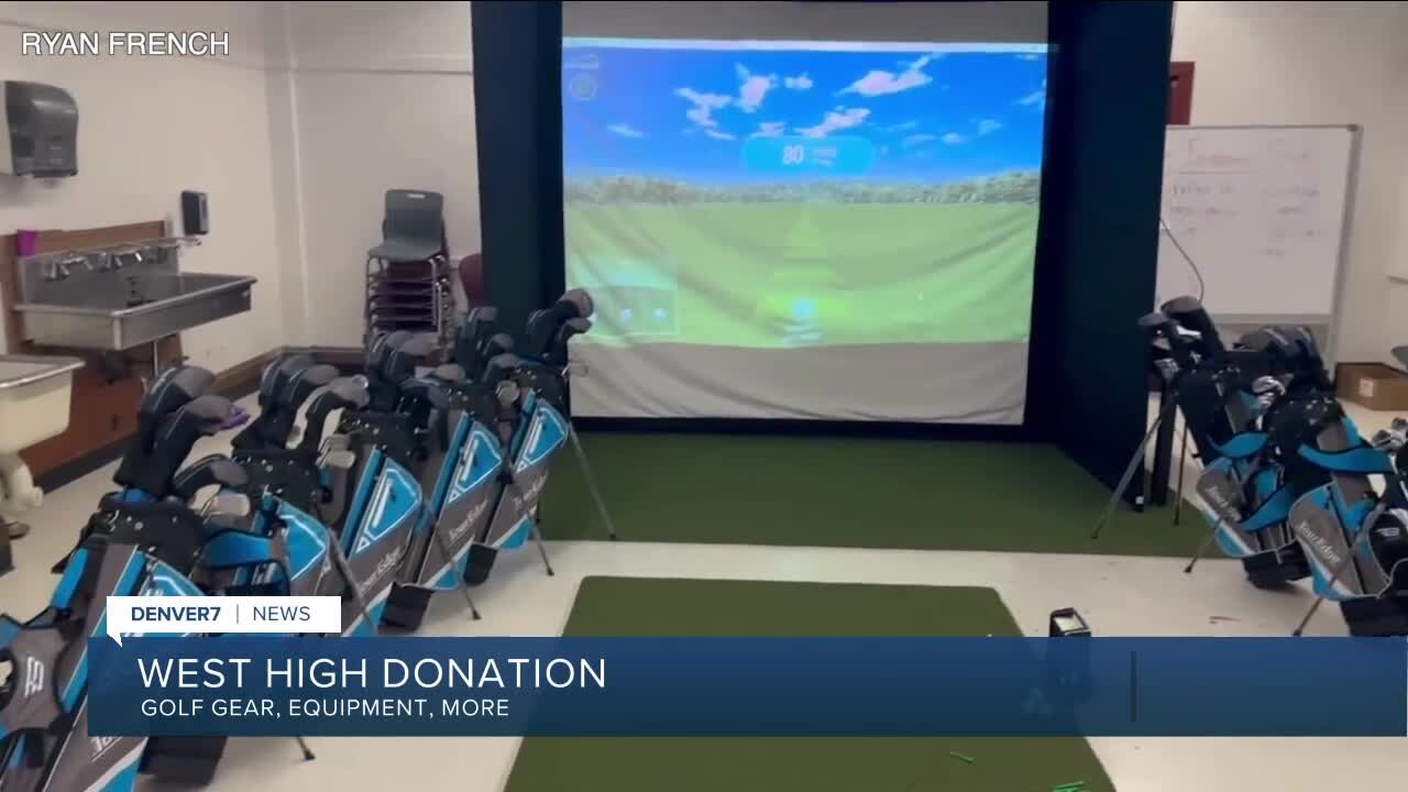 Denver's West High School gets huge golf donation