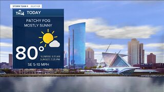 Sunny Saturday, showers return Sunday