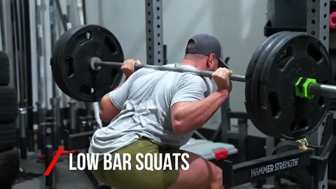 Low Bar Squat