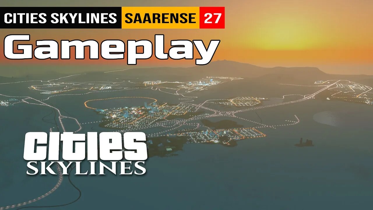 Cities: Skylines - Saarense. - Arrumando as estradas.