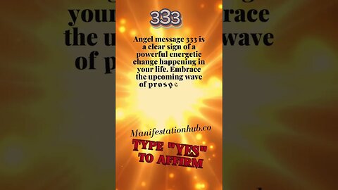 Embrace the upcoming wave of prosperity and love #manifestation #affirmations #angelnumber333 #claim