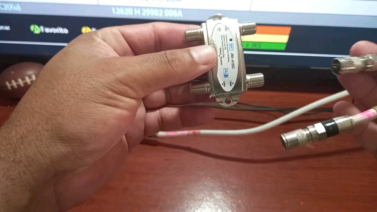 APRENDA COMO INSTALAR CHAVE DISEQC COM VARIOS SATÉLITES NO RECEPTOR
