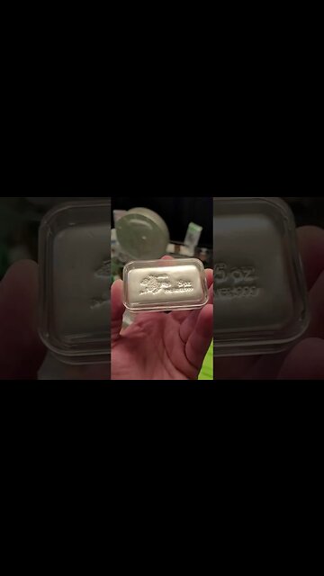 5 Ounce Silver BAR! #silver