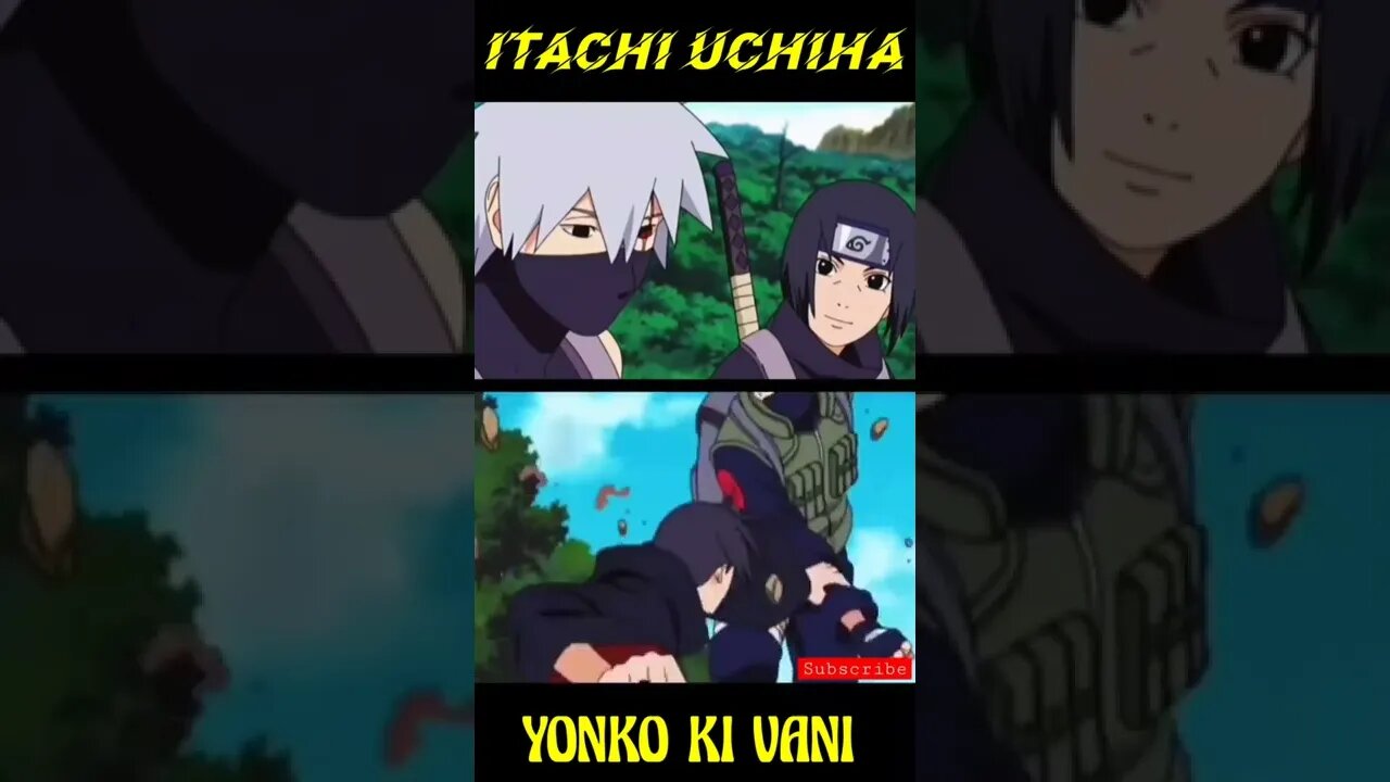 ITACHI AND KAKASHI 🔥😲 #shorts