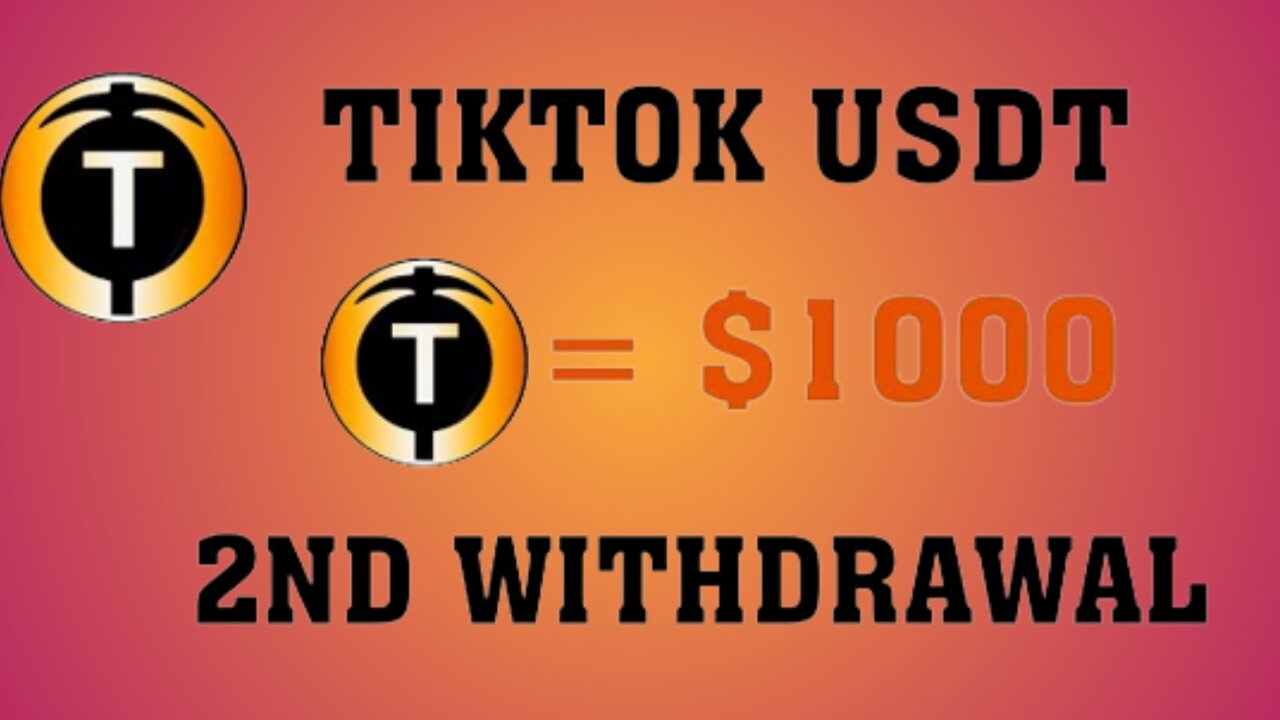 💸Great Update💸TikTok USDT App 2nd Withdraw Proof || USD Mining App Payment Proof