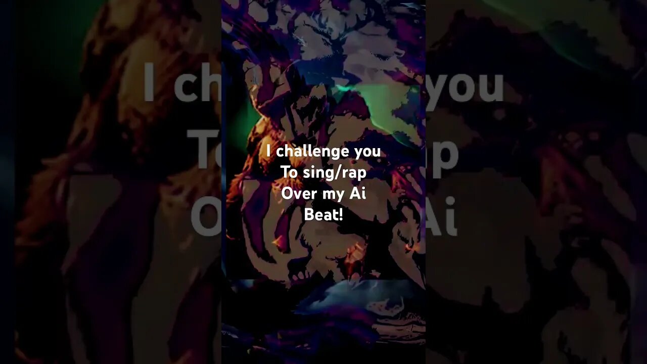 Bet you can’t sing/rap over my Ai beat/slideshow! #challenge #shorts #rapbeat #stablediffusion #beat