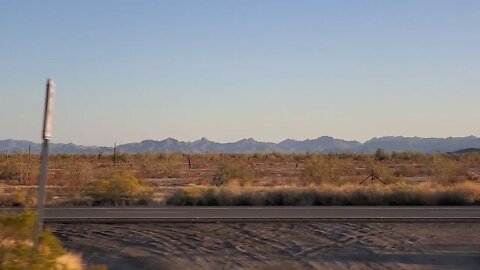 I 8 ARIZONA EAST BOUND MILE 124