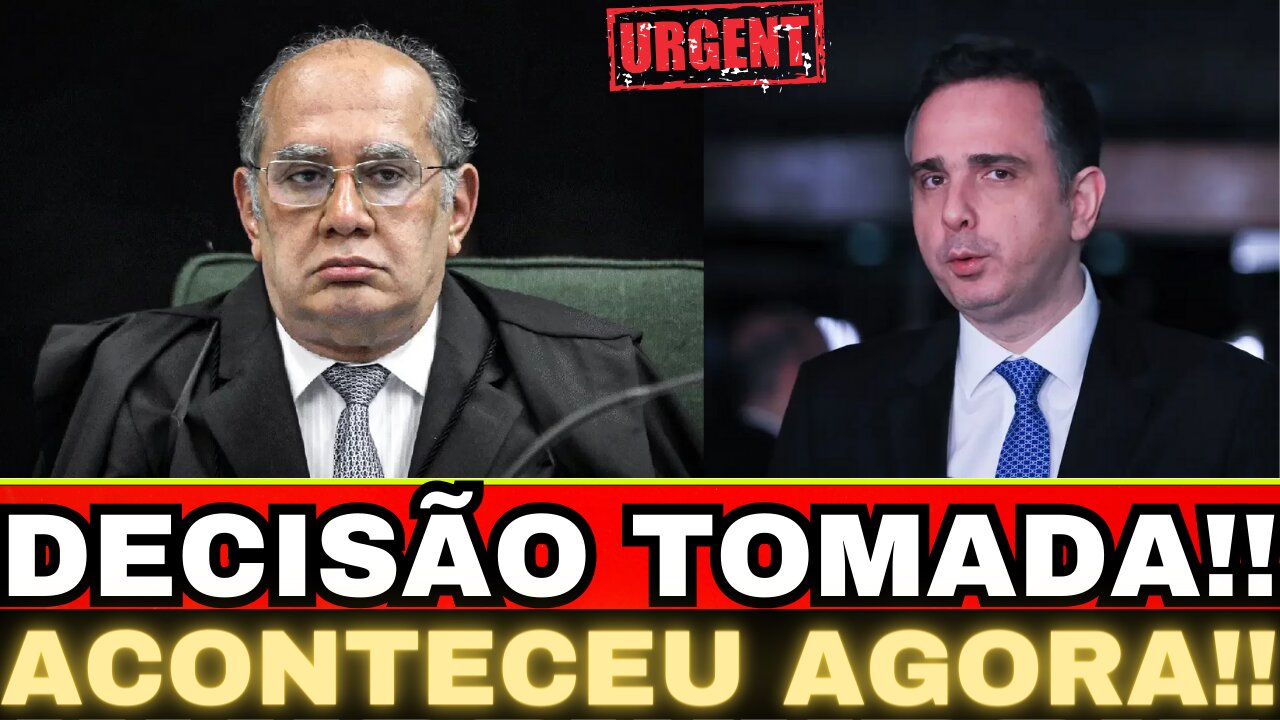 GILMAR MENDES SE REVOLTA APÓS DECISÃO!! ESCÂNDALO NO SENADO!! ALERTA TOTAL...