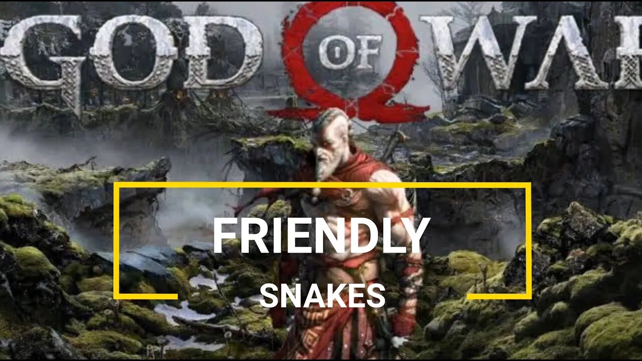 GOD OF WAR FRIENDLY SNAKES | GOD OF WAR