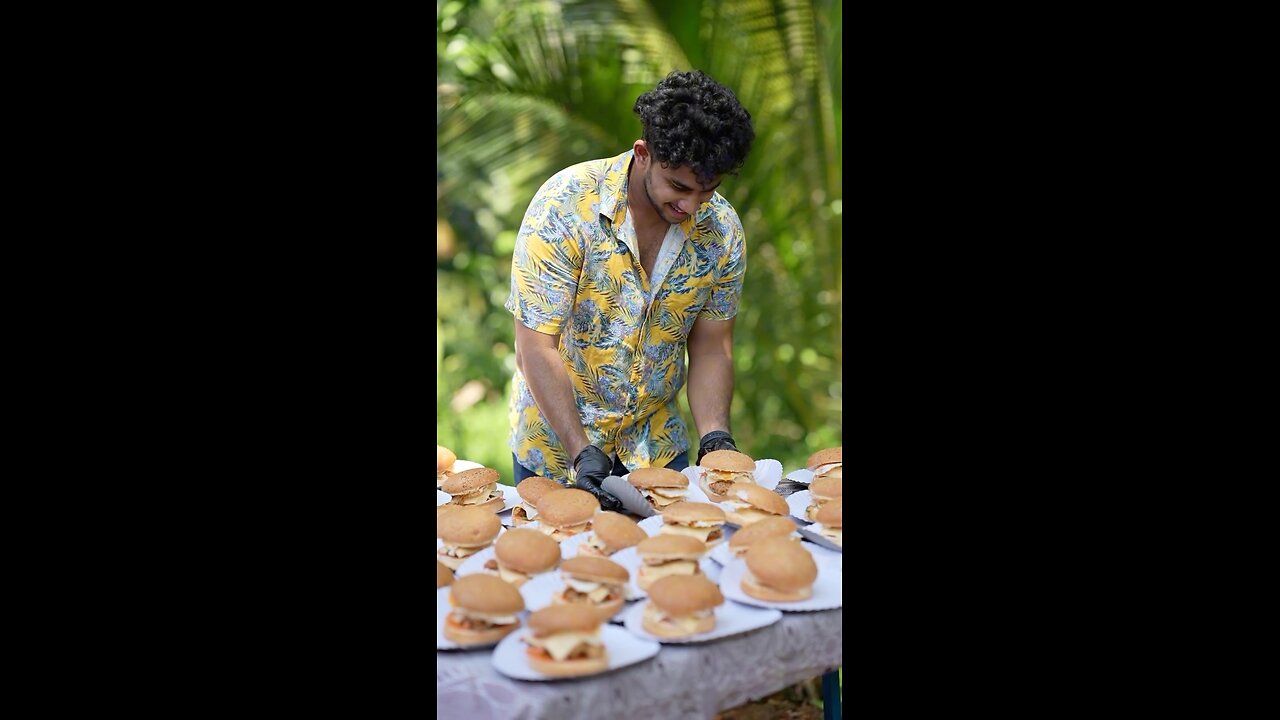 My Happiness Crispy Chicken burgers for all of Them