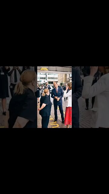 Prince Edward greets NHS staff #london