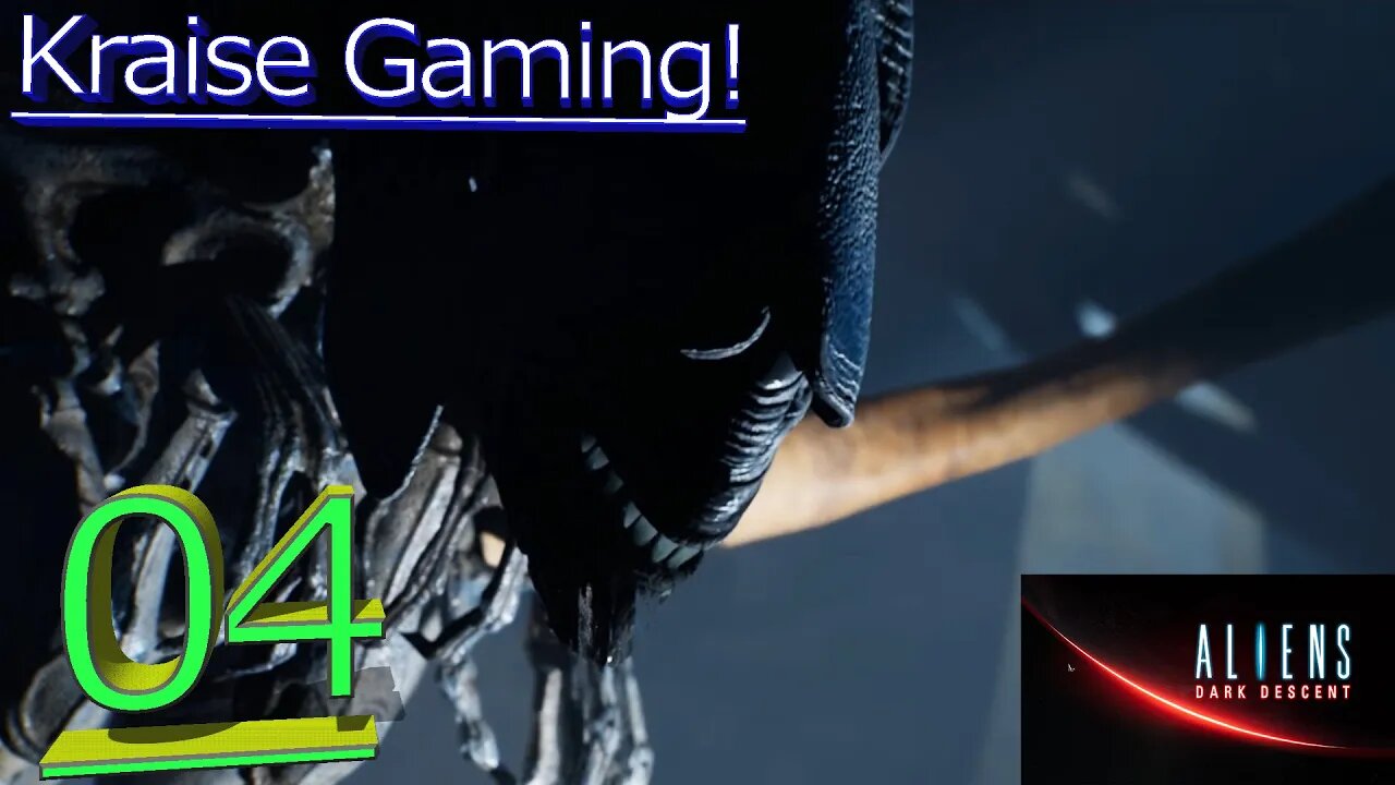 Ep:04: Down Into The Heart Of The Nest! - Aliens: Dark Decent! - By Kraise Gaming!