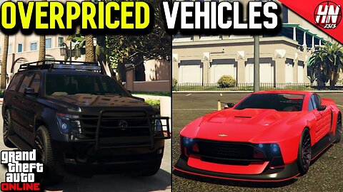 Top 10 OVERPRICED VEHICLES In GTA Online!