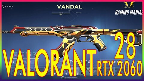 Valorant Gameplay - RTX 2060 - PC [28] #valorant #gamingmaniaz