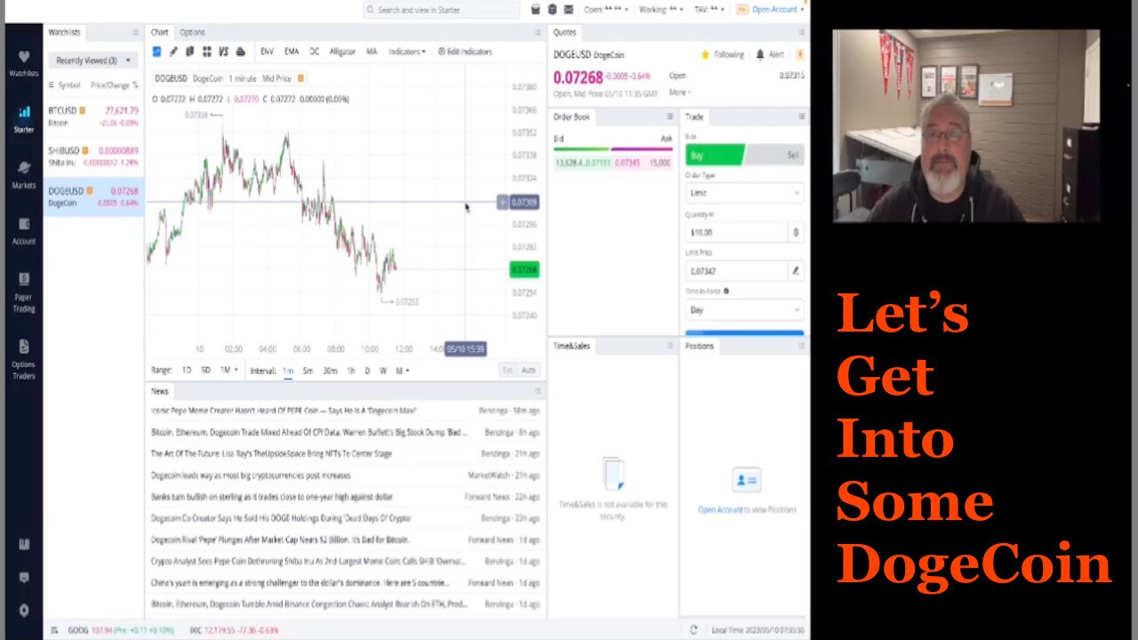 What is the plan for DogeCoin? Let’s talk about it.