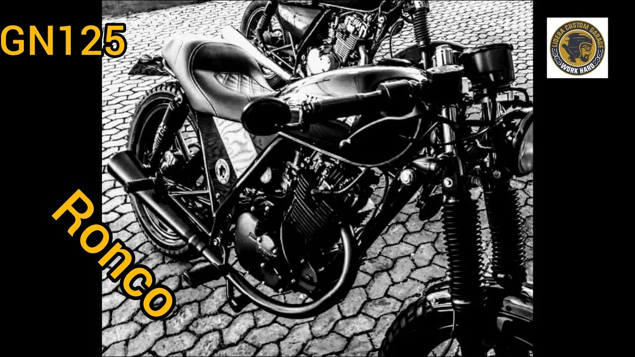 Intruder café racer Lidera Custom Garage - Ronco motor