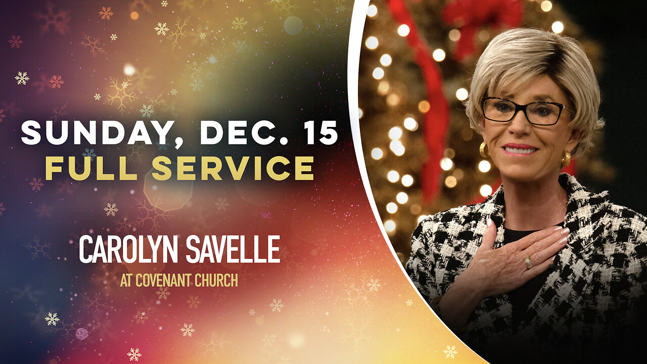 Carolyn Savelle at Sunday Service at Covenant Church