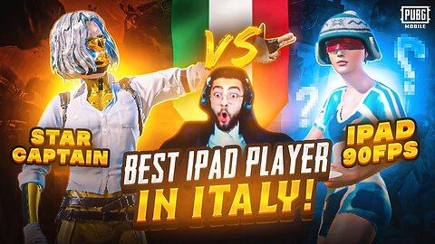 😬 | What Happened Vs The Best Italian iPad Player 😱 pubg