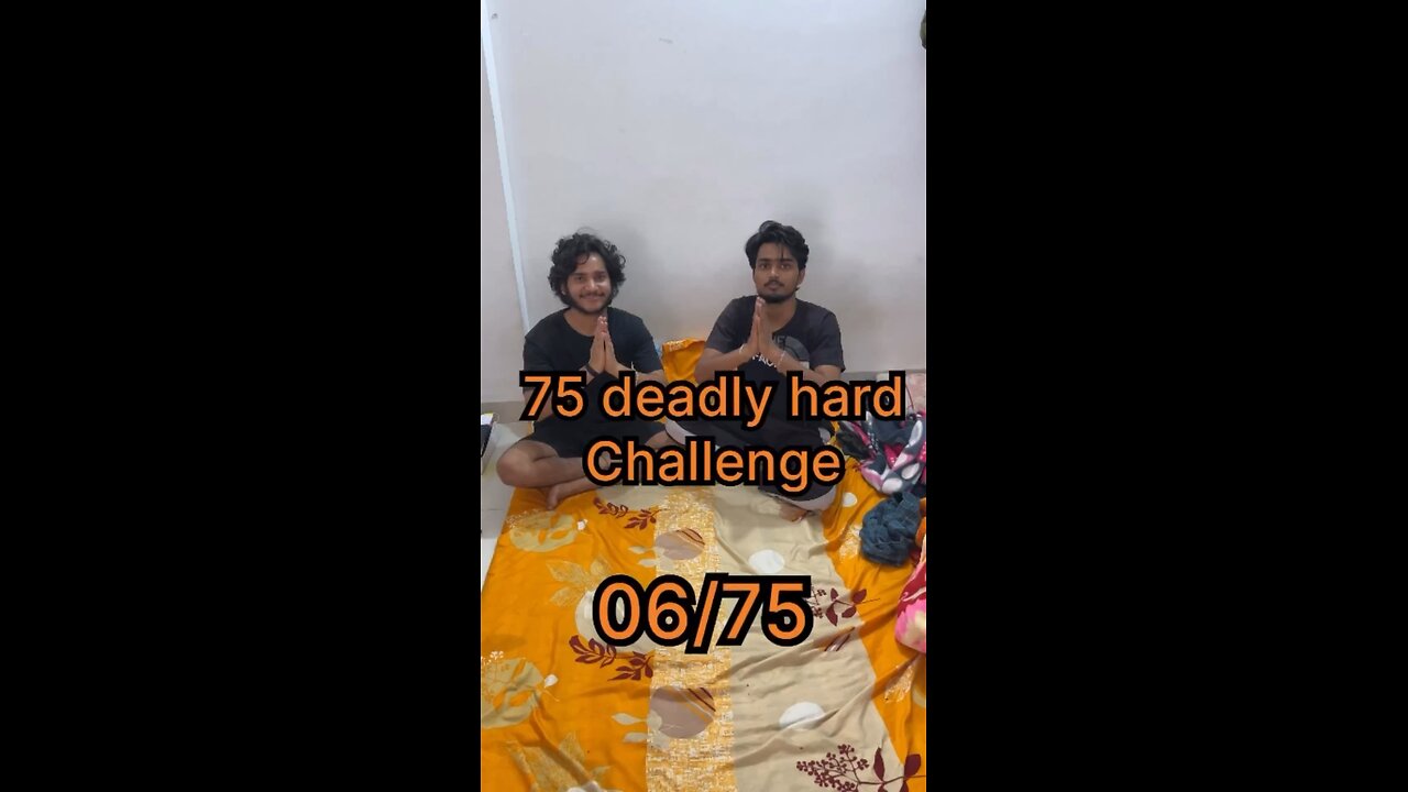6th day of 75 deadly hard challenge 🙏🙏