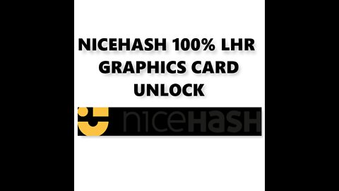 NiceHash QuickMiner 100% Unlock for LHR Graphic Cards