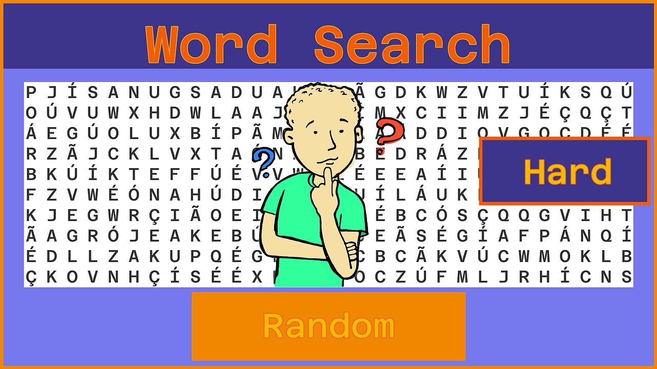 Word Search - Challenge 12/17/2022 - Hard - Random