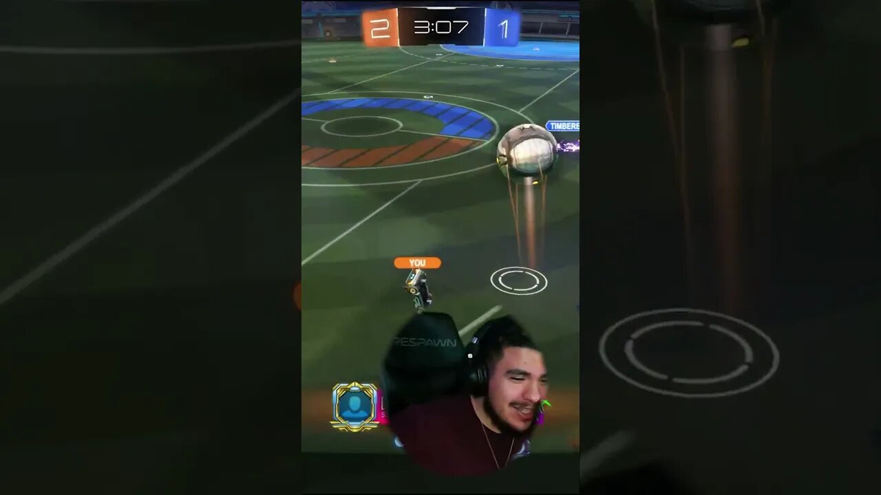 He Hit It With HIs What!?! #rocketleague #funny #gaming #shorts