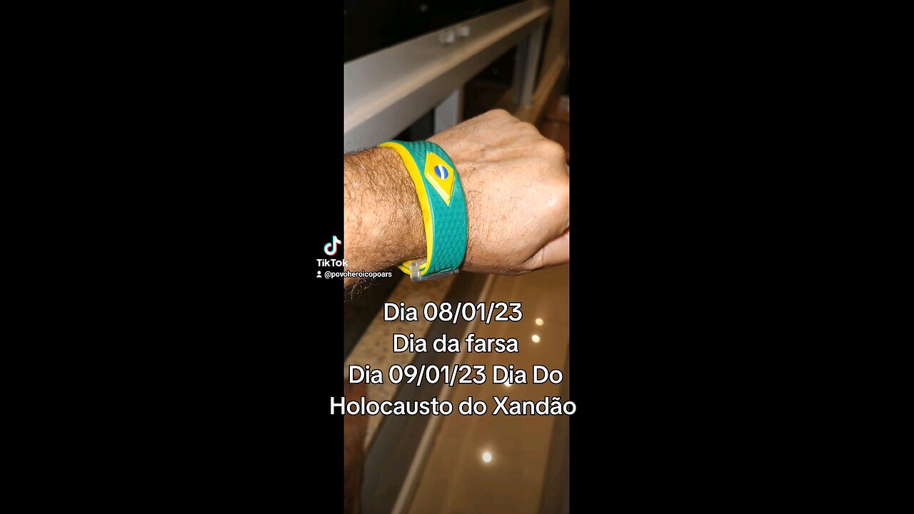 pulseira patriota