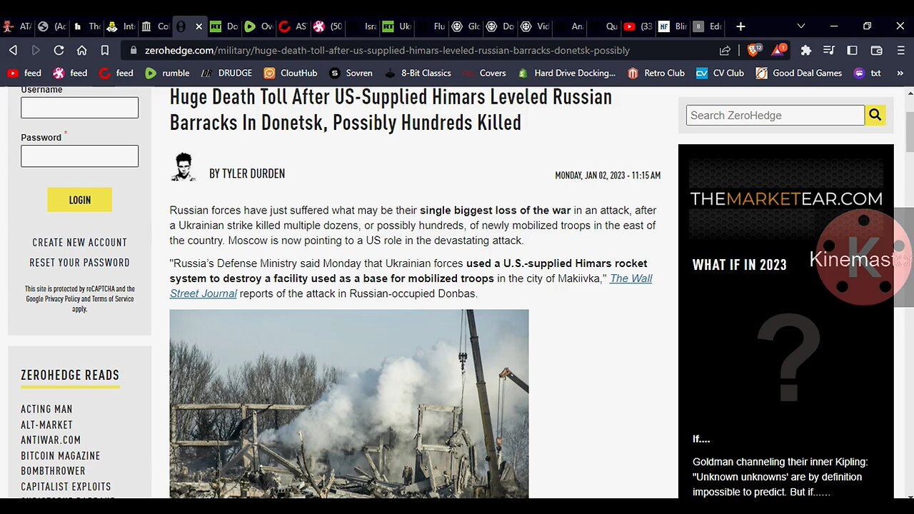 Several Killed by US Provided HIMARS in Donetsk People's Republic