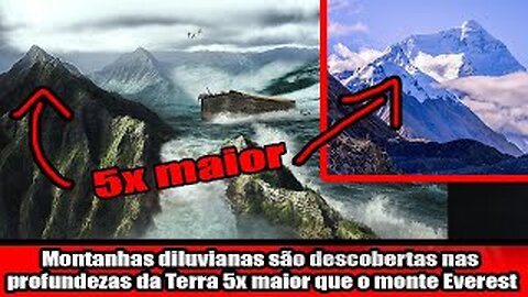 Montanhas diluvianas são descobertas nas profundezas da Terra 5x maior que o monte Everest