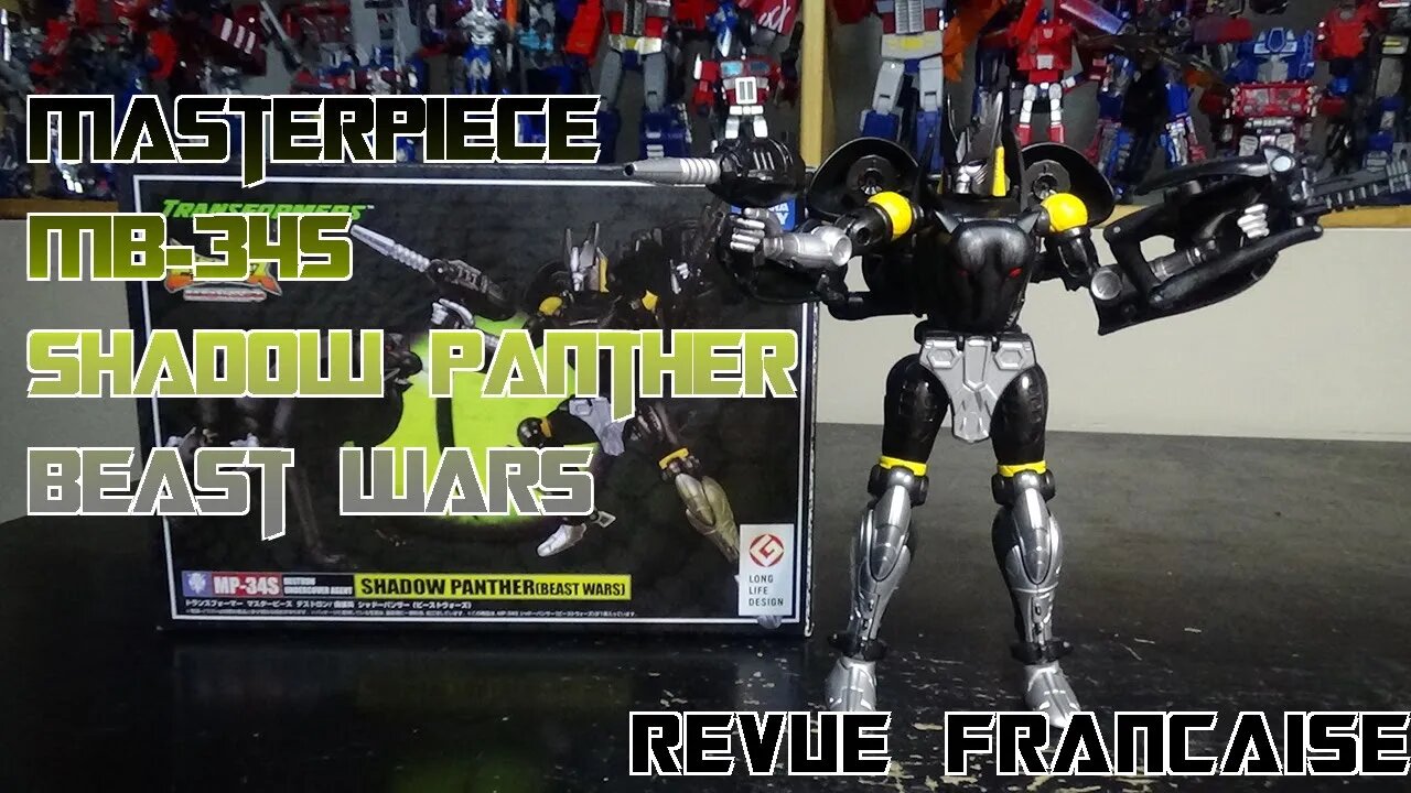 [Francais] Revue Video du Masterpiece MB-34S Shadow Panther Beast Wars