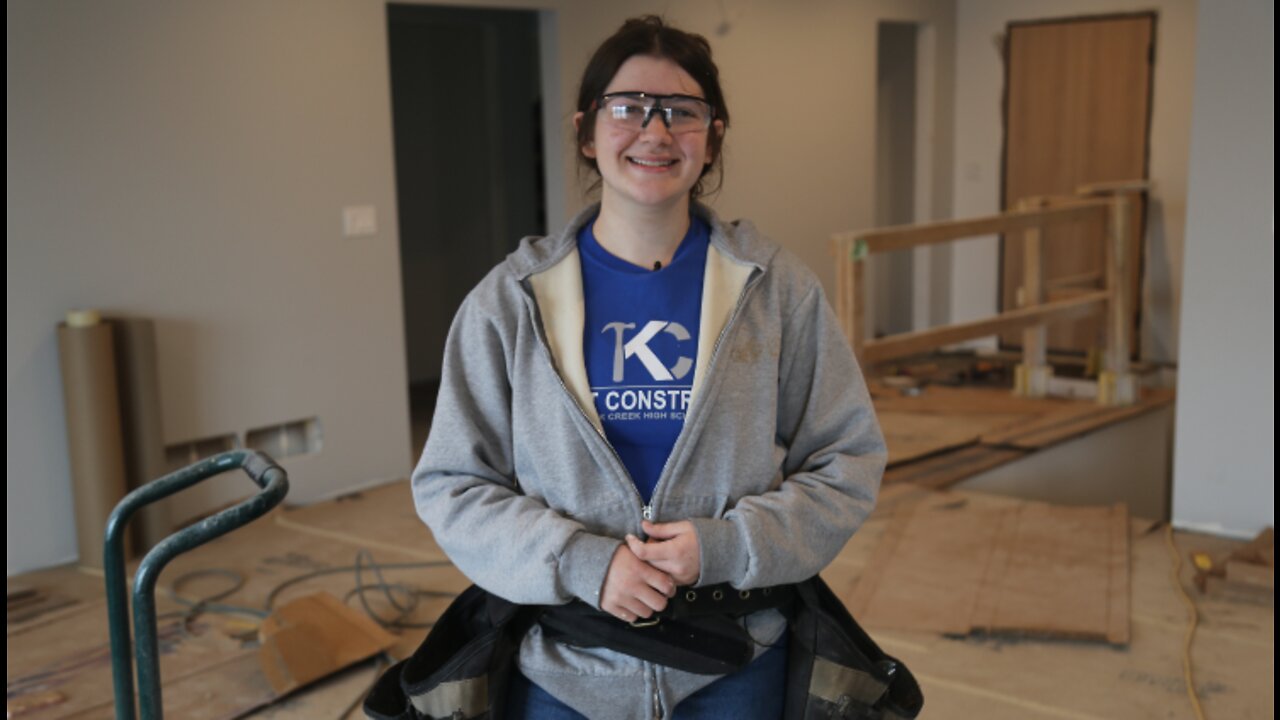 17-year-old girl changing the future of construction