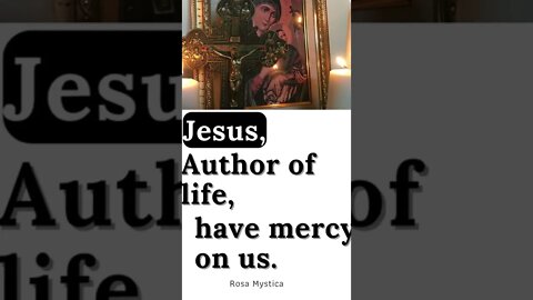 Jesus, Author of life, have mercy on us #shorts