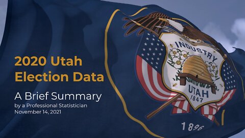 2020 Utah Election Data: A Brief Summary