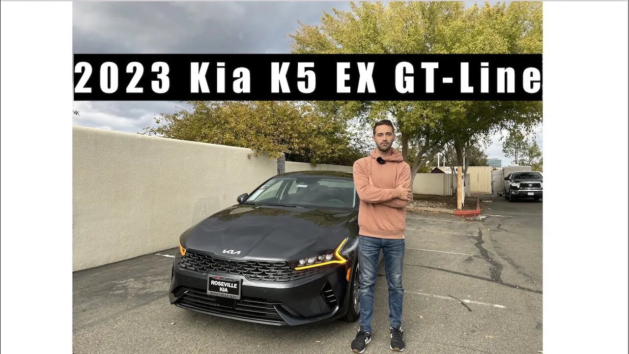 2023 Kia K5 GT Line review // features // Is this the best mid-size sedan?