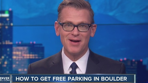 How to get free parking in Boulder