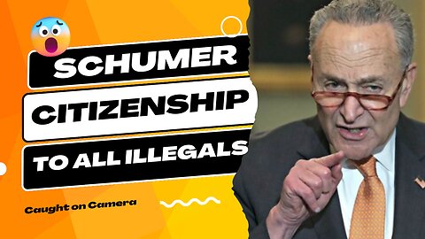 Chuck Schumer wants to give citizenship to all illegals