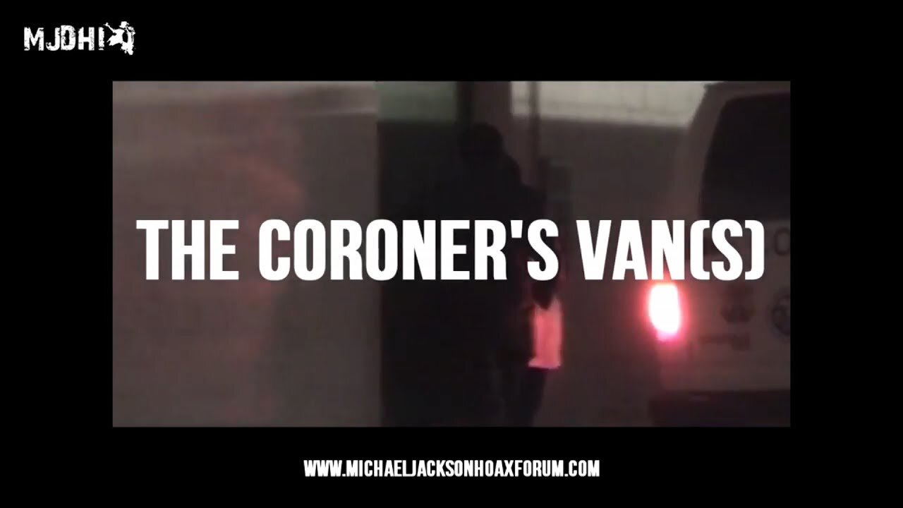 What's up with the Coroner's Van(s)