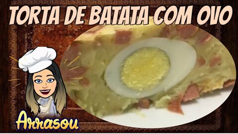 [DIA A DIA] Torta de Batata com ovo | Deliciosa e Fácil de Fazer | Almoço ou Jantar