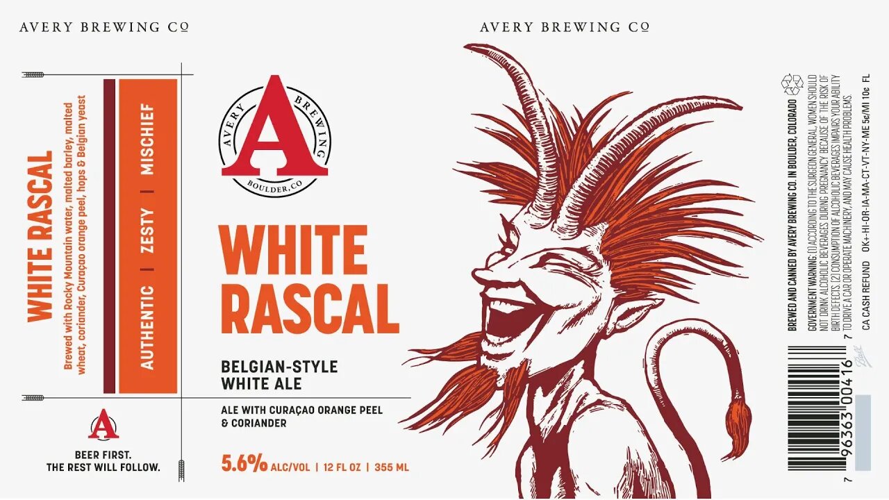 White Rascal by Avery Brewing Co