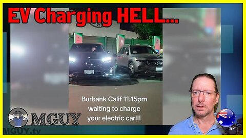 CALIFORNIA EV HELL: QUEUING FOR CHARGERS AT MIDNIGHT!