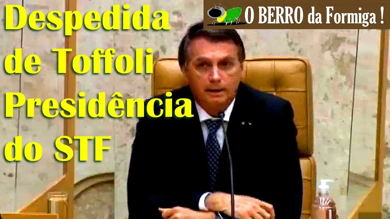 Bolsonaro faz visita surpresa ao STF na saída de Toffoli