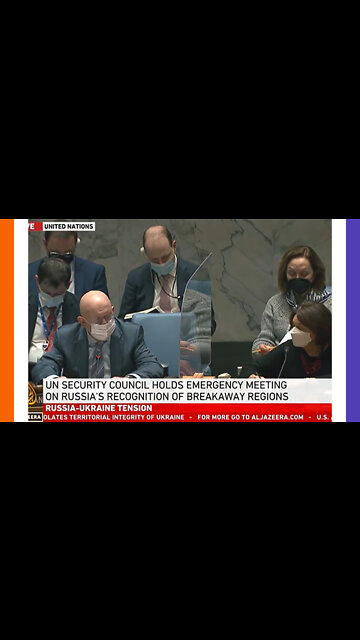 Russia Leads UN Meeting About Russian Aggression