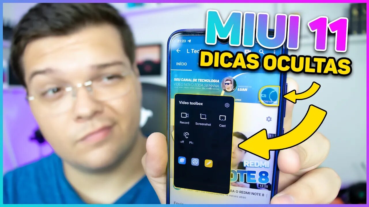 Dicas e Truques ESCONDIDOS NO SEU XIAOMI COM MIUI 11 - ATIVE AGORA!