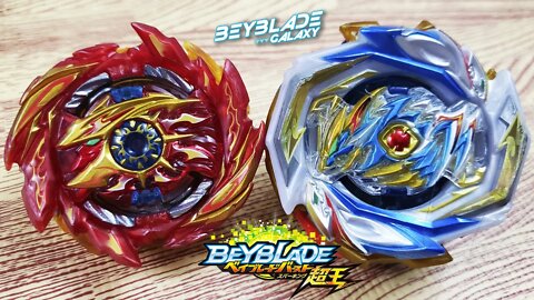 SUPER HYPERION .Xc 1A vs IMPERIAL DRAGON .Ig' - Beyblade Burst ベイブレードバースト
