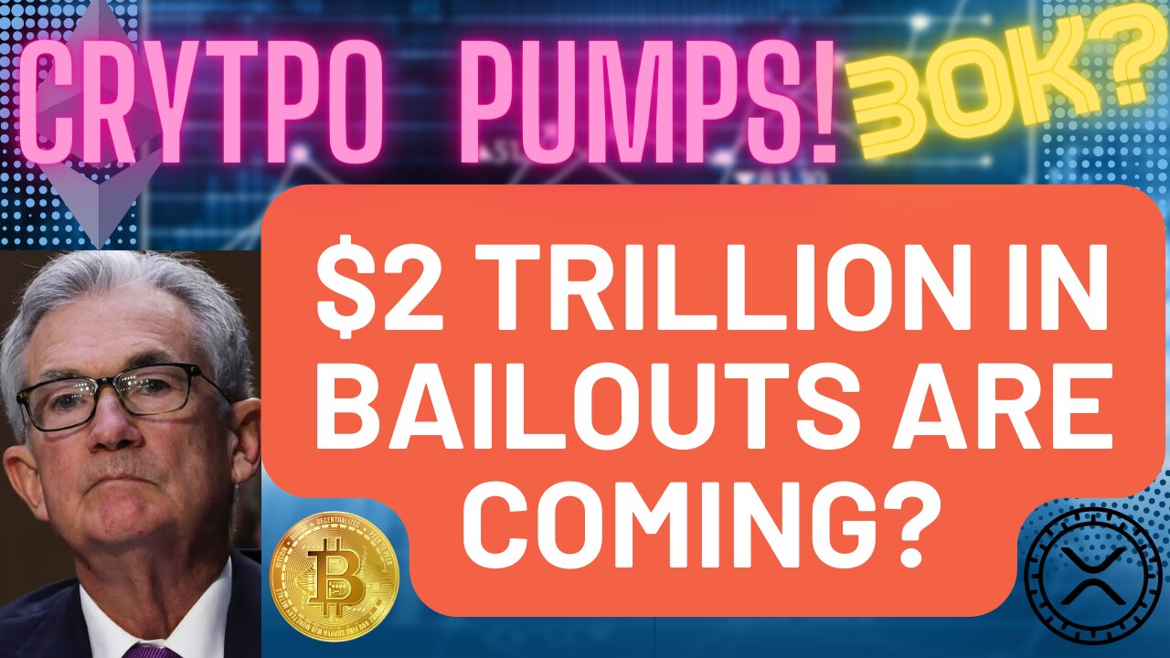 BITCOIN 30K? RATE HIKES & 2 TRILLION BAILOUT, CRYPTO HITS YTD, ATH #crypto #bitcoin #ethereum