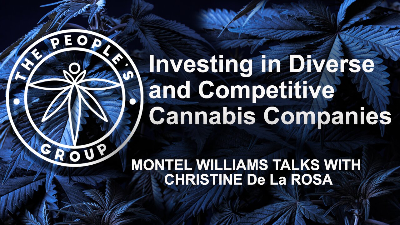 THE PEOPLES FUND FOR CANNABIS | CHRISTINE DE LA ROSA